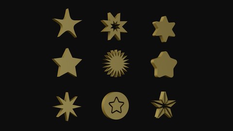 Icons of different stars