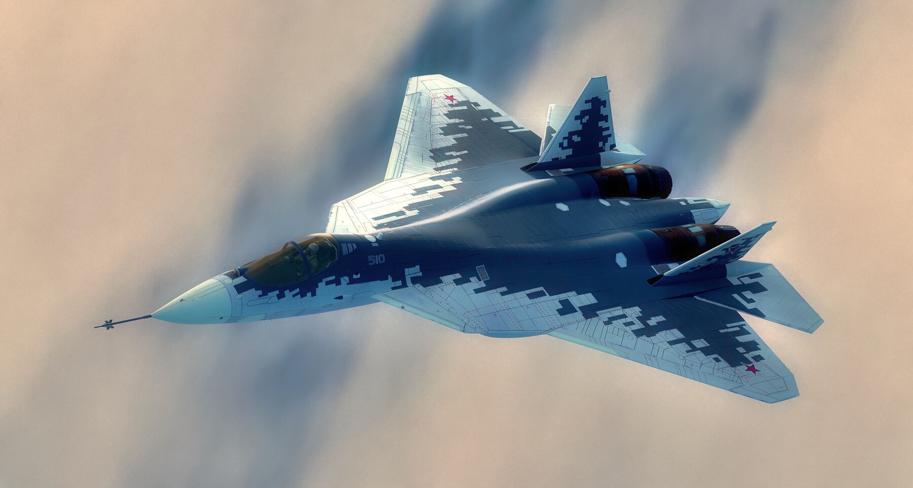 ArtStation - SU57 Felon-TopGun with Cocpit-High Resolution Texture ...