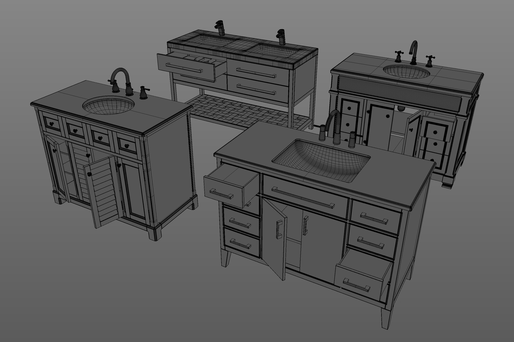 ArtStation - Bathroom Vanities | Resources