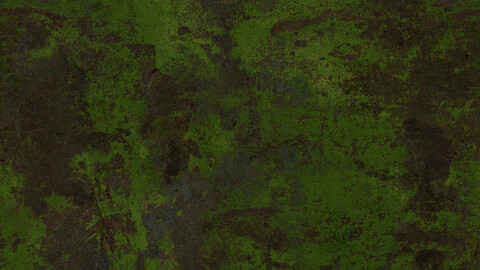 Moss Seamless Texture 2k (2048*2048) | EXR 5 | JPG 5 File Formats All Texture Apply After Object Look Like A 3D. (1K preview image)