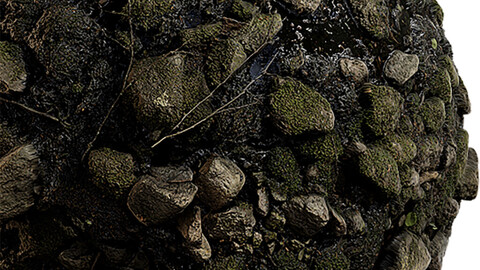 Moss Seamless Texture Patterns 2k (2048*2048) | EXR 5 | JPG 5 File Formats. (1K preview image)