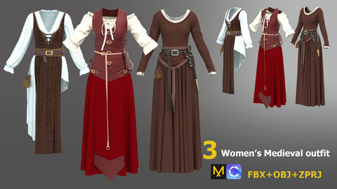 Women's Medieval outfit