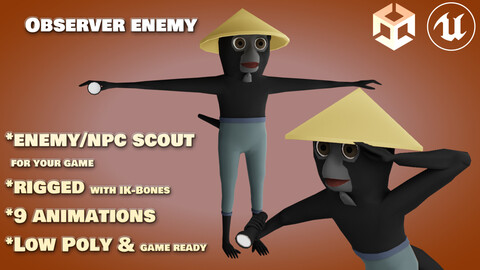 Scout Cartoon Monkey Character