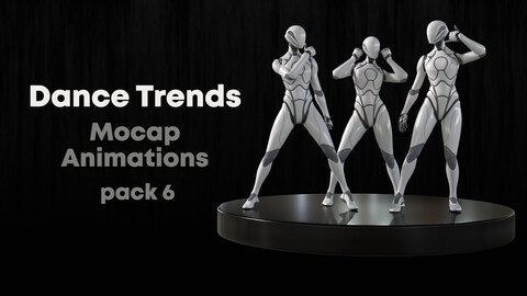 Tik Tok Trends | Mocap Dance Animations | Pack 6