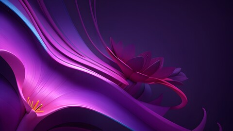 a purple and pink abstract image of a purple and pink swirl