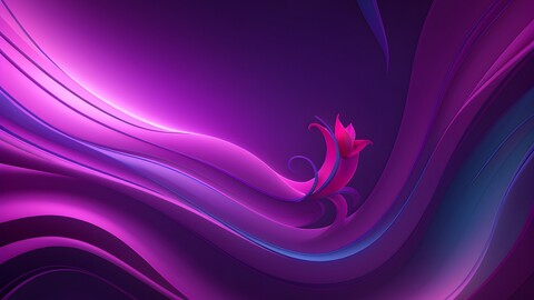 a purple background with a purple and blue swirl