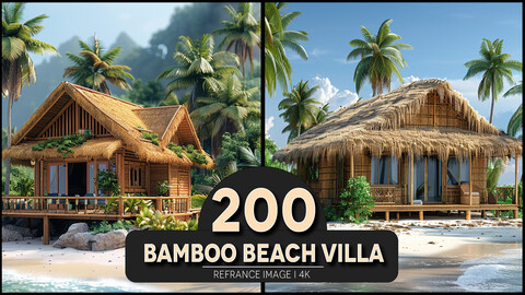 Bamboo Beach Villa 4K Reference/Concept Images