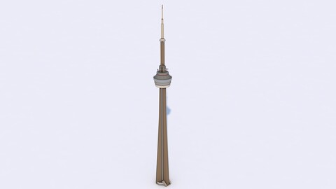 Toronto CN Tower 3D Model Download