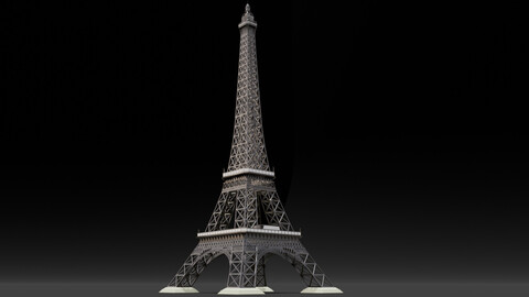 Eiffel Tower 3D model