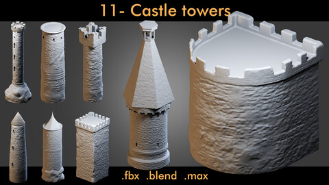 11- Castle towers