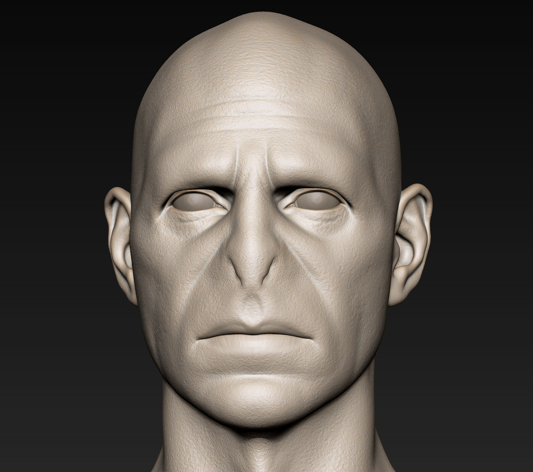 ArtStation - Lord Voldemort - Head - Basemesh | Resources