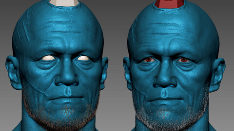 Yondu - Head - Basemesh