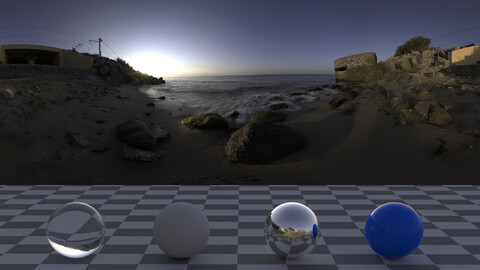 HDRI - Beach Mataro