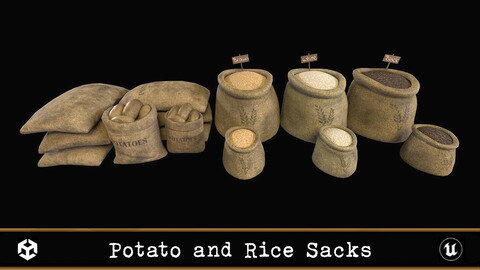 Potato and Rice Sacks