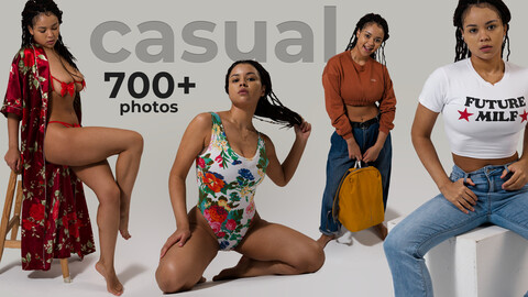 700+ Casual Poses Different Сlothes - Reference Pictures