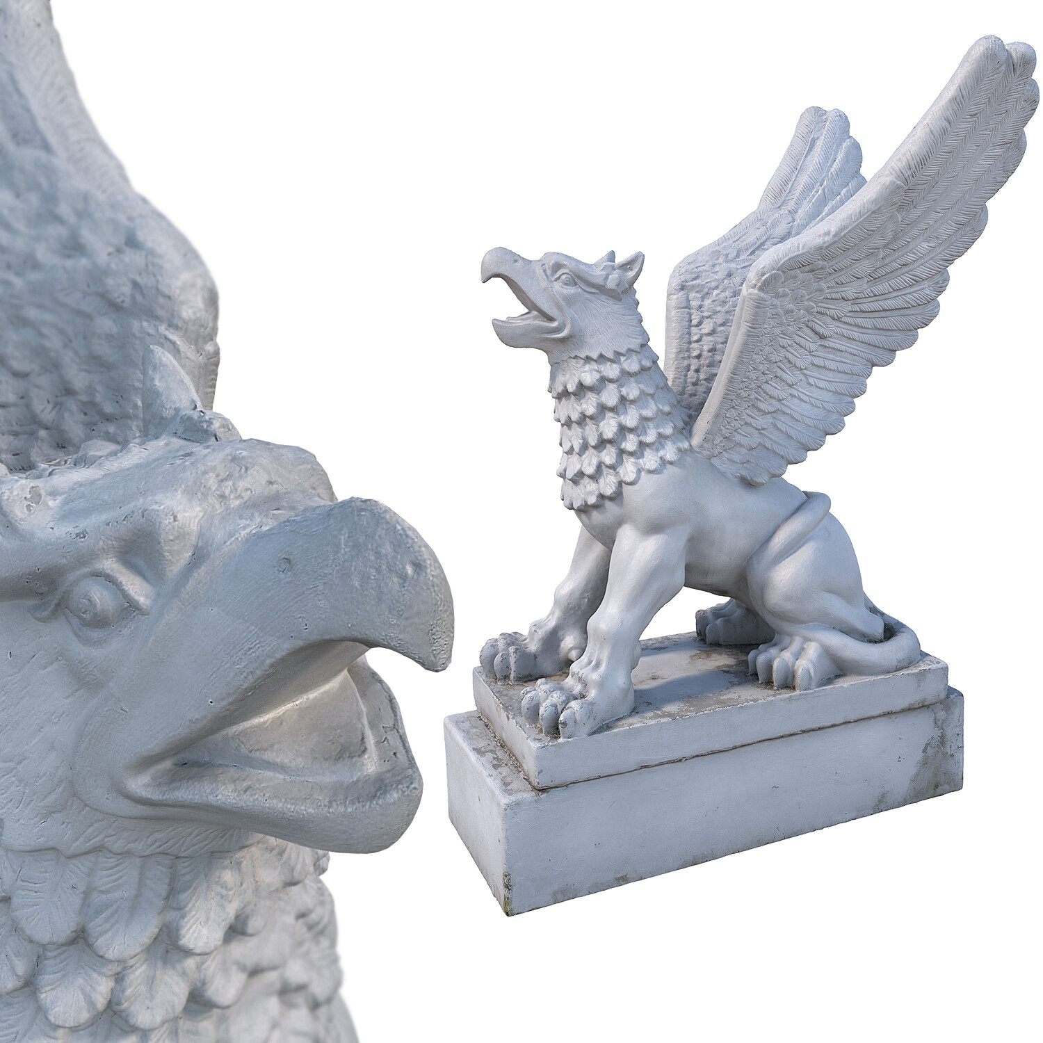 Griffin statue, gryphon