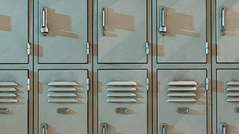 PBR-SBSAR-SBS- LOCKERS - 4K MATERIAL