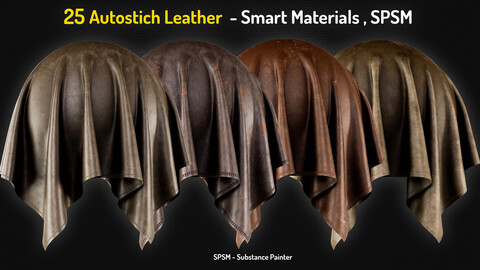 25 Autostich Leather Smart Materials - Vol 13