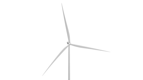 Envision 6-X MW Platform Wind Turbine 3D Model