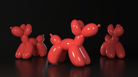 Inflatable Balloon Dog Character