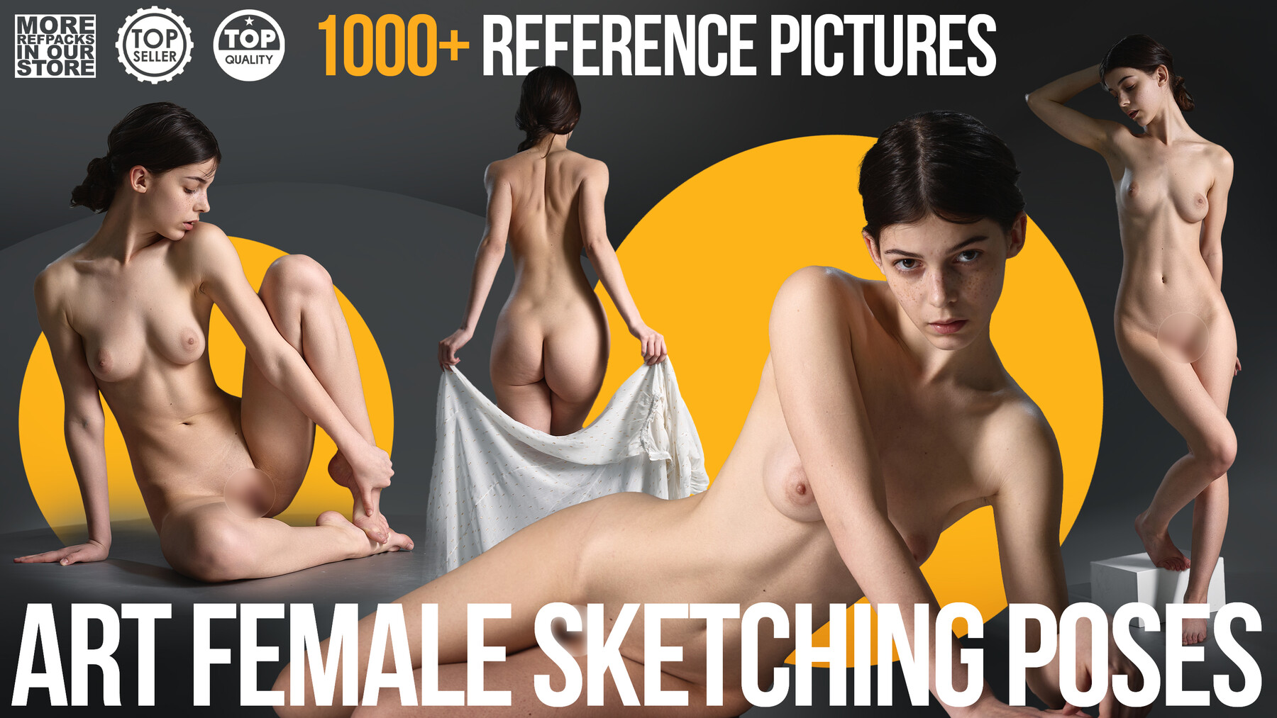 ArtStation - 1000+ Art Female Sketching Poses | Resources