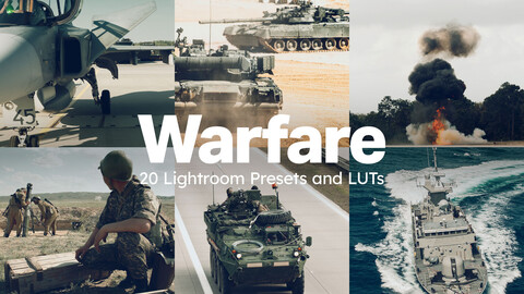 20 Warfare LUTs & Lightroom Presets