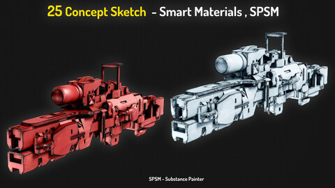 25 Concept Sketch Smart Materials - Vol 14 + 2 Free Samples