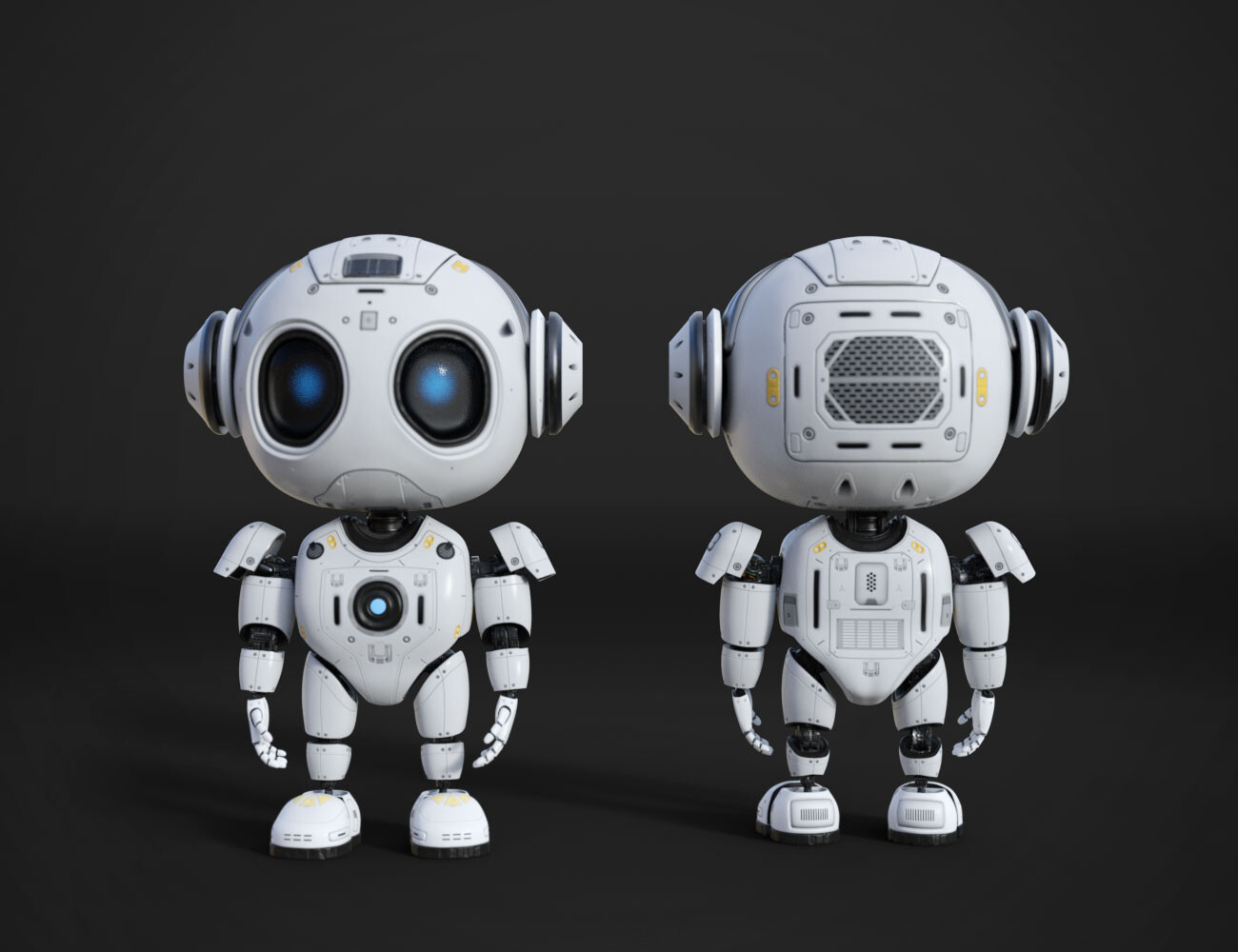 ArtStation - Widget the Robot | Game Assets