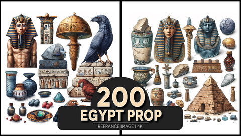 Egypt Prop 4K Reference/Concept Images