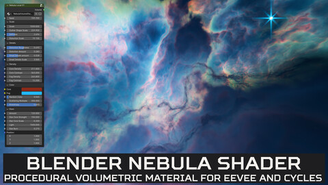 BLENDER Nebula Shader