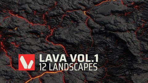 8k Landscapes - Lava Vol.1