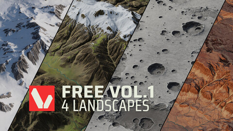 8k Landscapes - Free Vol.1