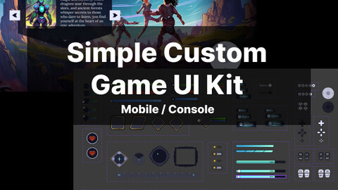 UI Simple Kit for Videogames