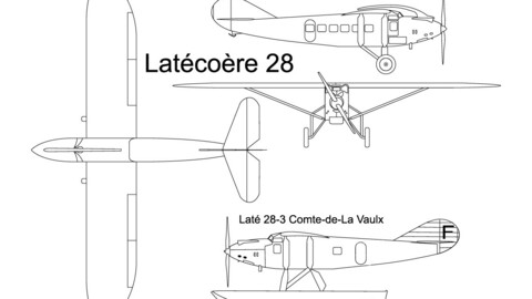 ArtStation - Latécoère_28-svg vector file CNC, Cricut, svg, Laser Cut ...