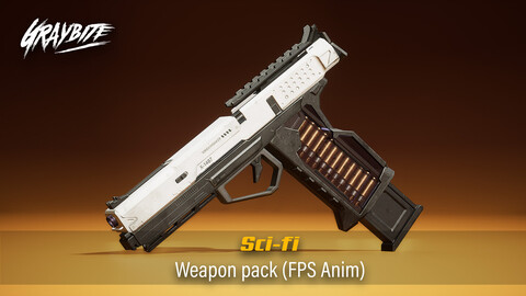 Scifi Weapon Pack (FPS Anims) Vol 01