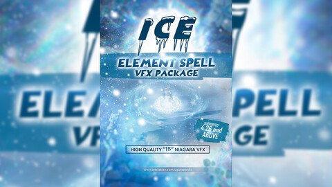 UE | Ice Element - Spell VFX Pack