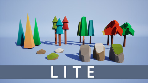 Low Poly Art Nature Pack (Lite)