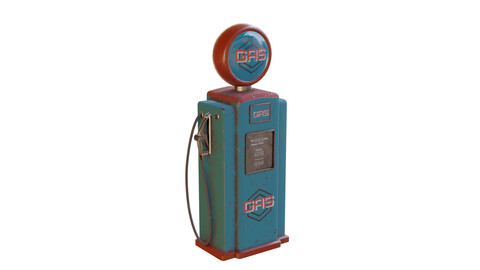 Vintage Gas Pump Unity 2020 Ready