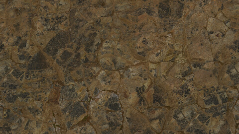 Rock Seamless Texture 2k (2048*2048) | EXR 5 | JPG 5 File Formats All Texture Apply After Object Look Like A 3D. (1K preview image)