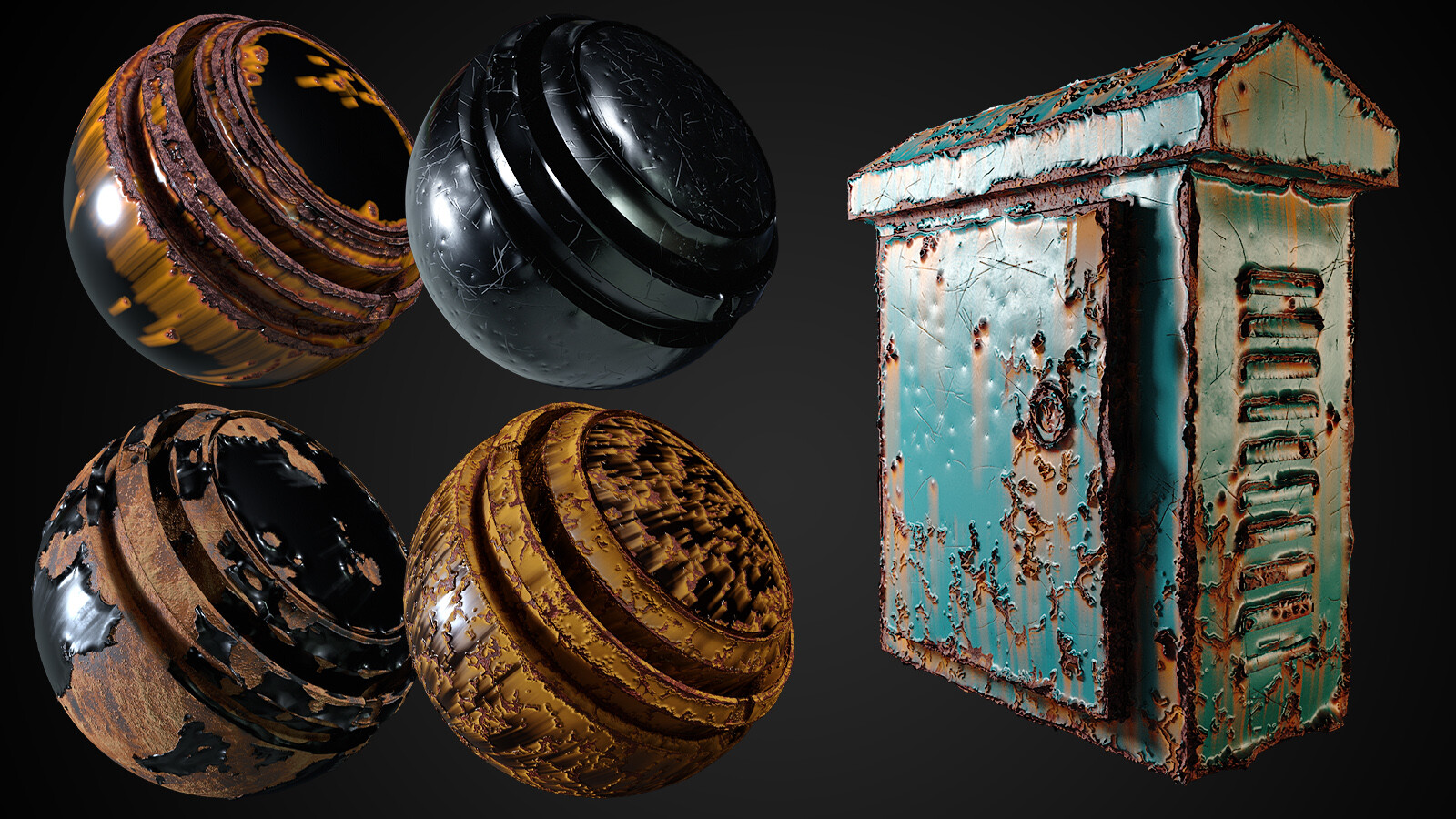 ArtStation - FREE Imperfection Overlay Smart Material Bundle (SPSM ...