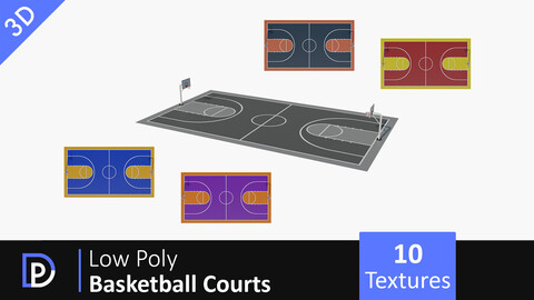 Basketball Courts Pack