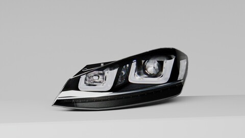 Optical set VW Golf MK7