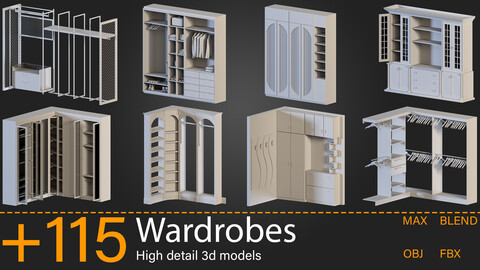 +115-Wardrobes-Kitbash -vol.01