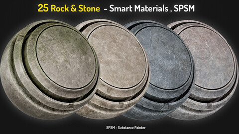 25 Rock & Stone Smart Materials - Vol 15