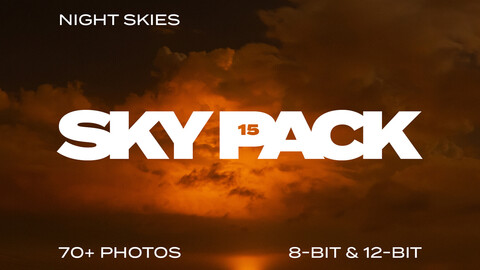 Sky Pack 15 / Night Skies — photo reference pack