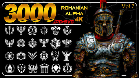 +3000 Romanian Patterns and Alpha Pack