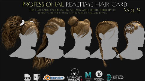 Professional Realtime Haircard Vol.9