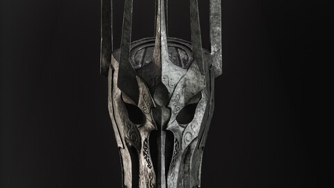 Sauron Helmet (3D Printable)