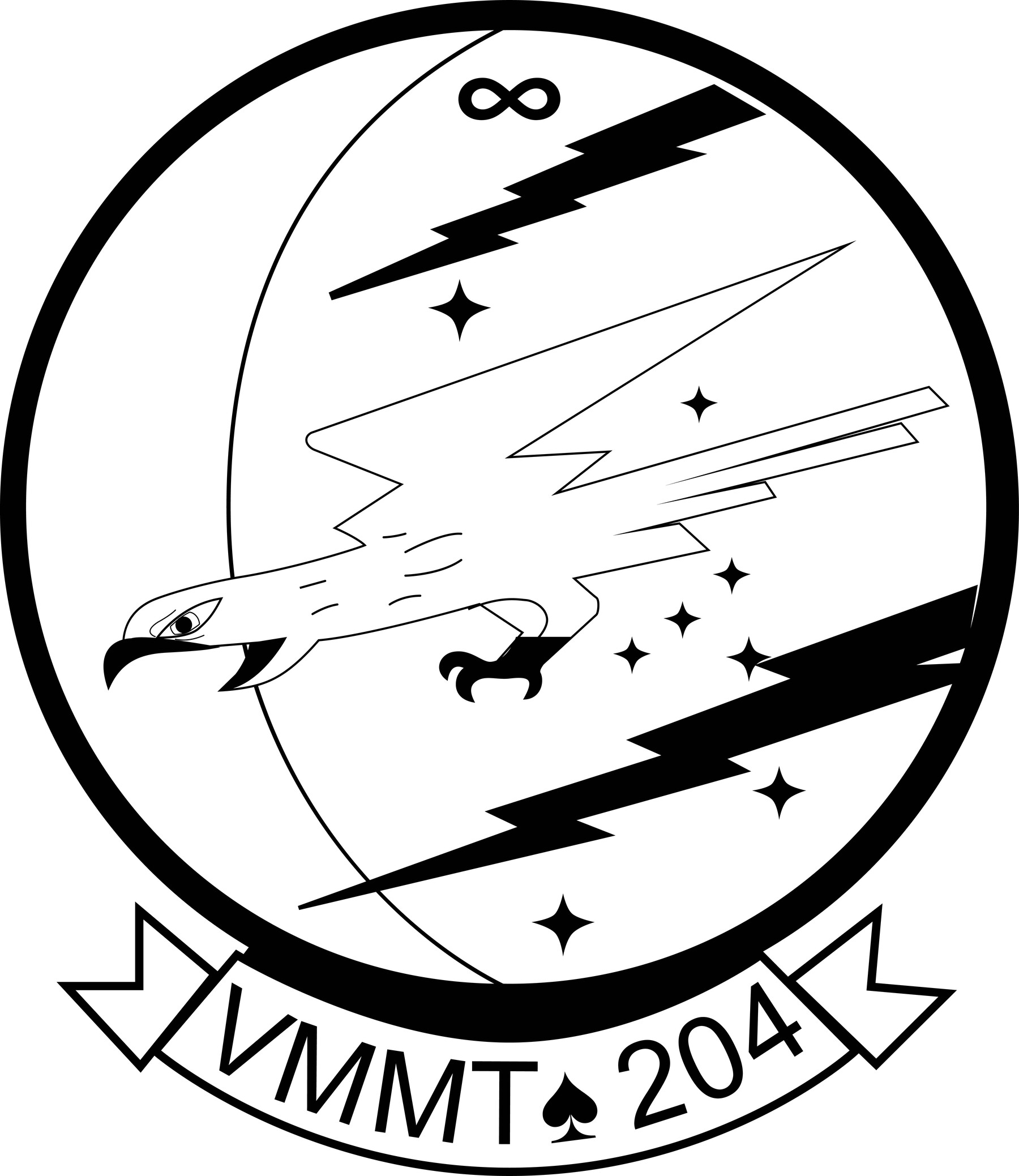 ArtStation - VMMT-204_insignia LINE ART BLACK AND WHITE CNC LASER ...