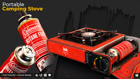 Portable Camping Stove | 3D Model + Full Tutorial